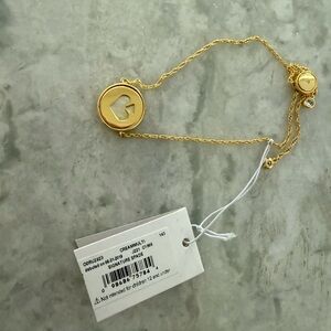 Kate Spade signature spade slider bracelet cream multi new with tags